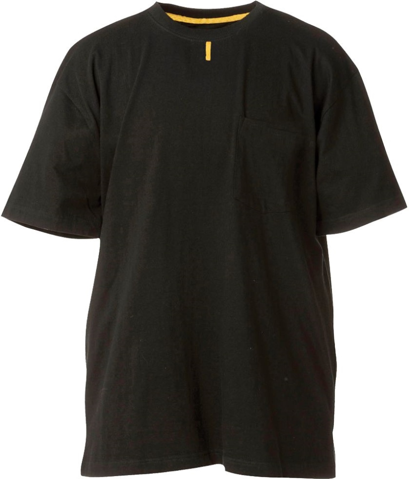 BLACK Men's Trademark Pocket Tee Cat Footwear