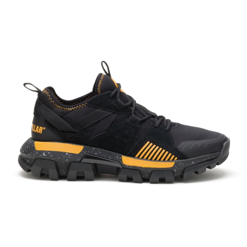 Black-Cat Yellow Raider Sport Sneaker Cat Footwear