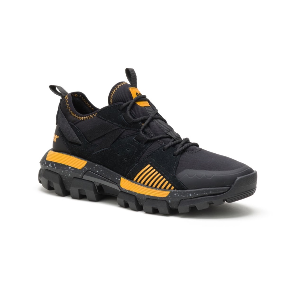 Black-Cat Yellow Raider Sport Sneaker Cat Footwear