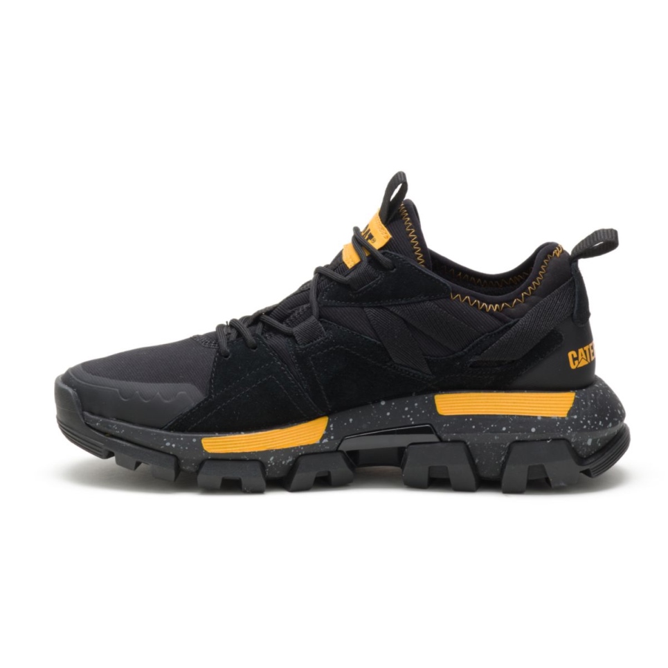 Black-Cat Yellow Raider Sport Sneaker Cat Footwear