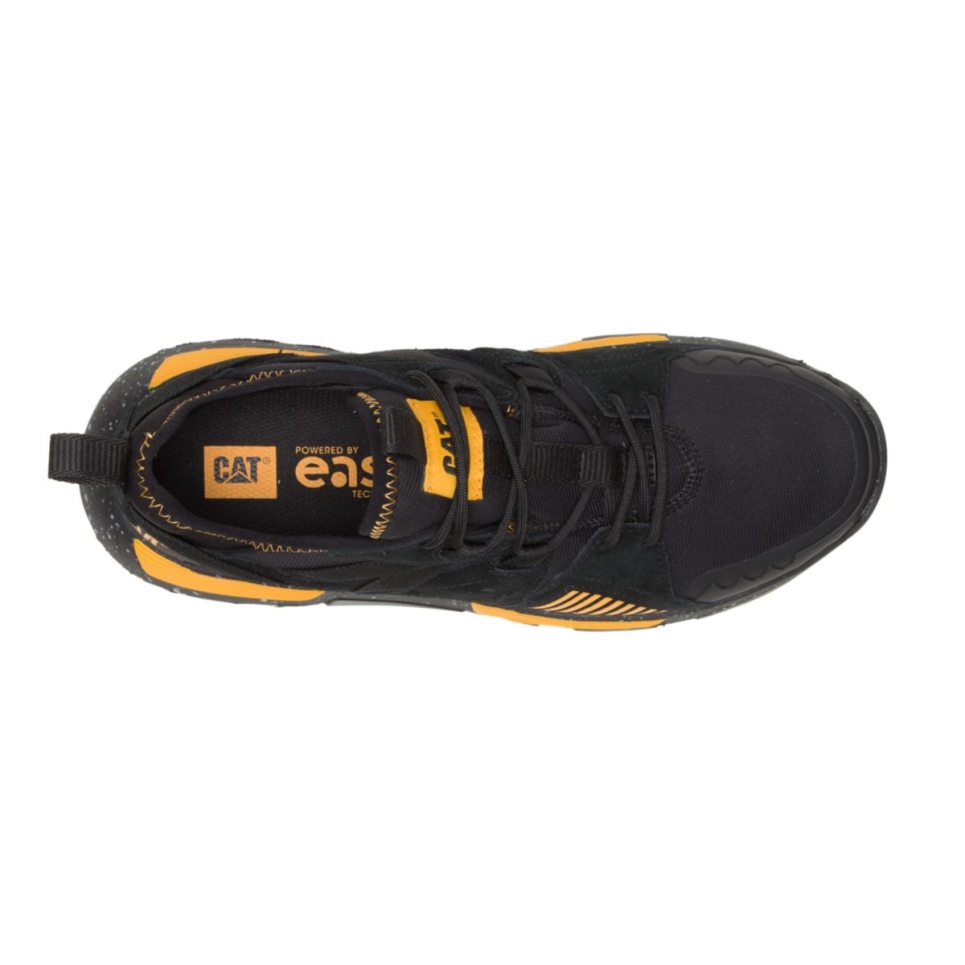 Black-Cat Yellow Raider Sport Sneaker Cat Footwear