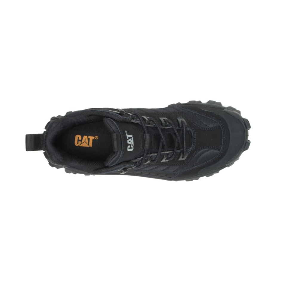 Black Intruder Mid Shoe Cat Footwear
