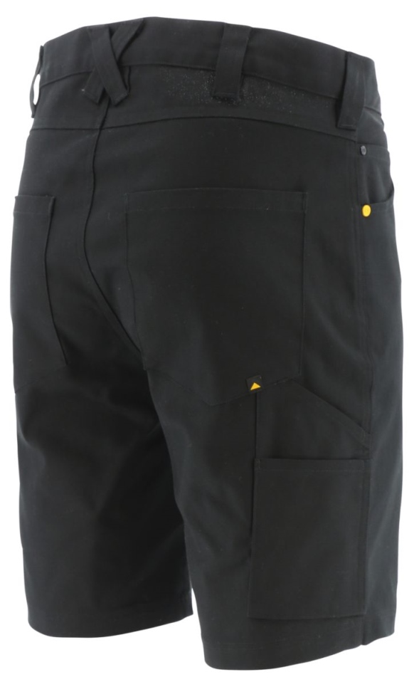 Black Men's Stretch Canvas Utility Short Cat Footwear