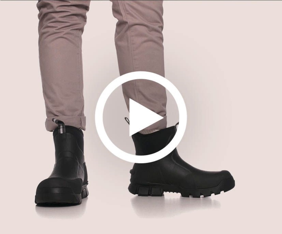 Black Stormers 6' Steel Toe Work Boot Cat Footwear