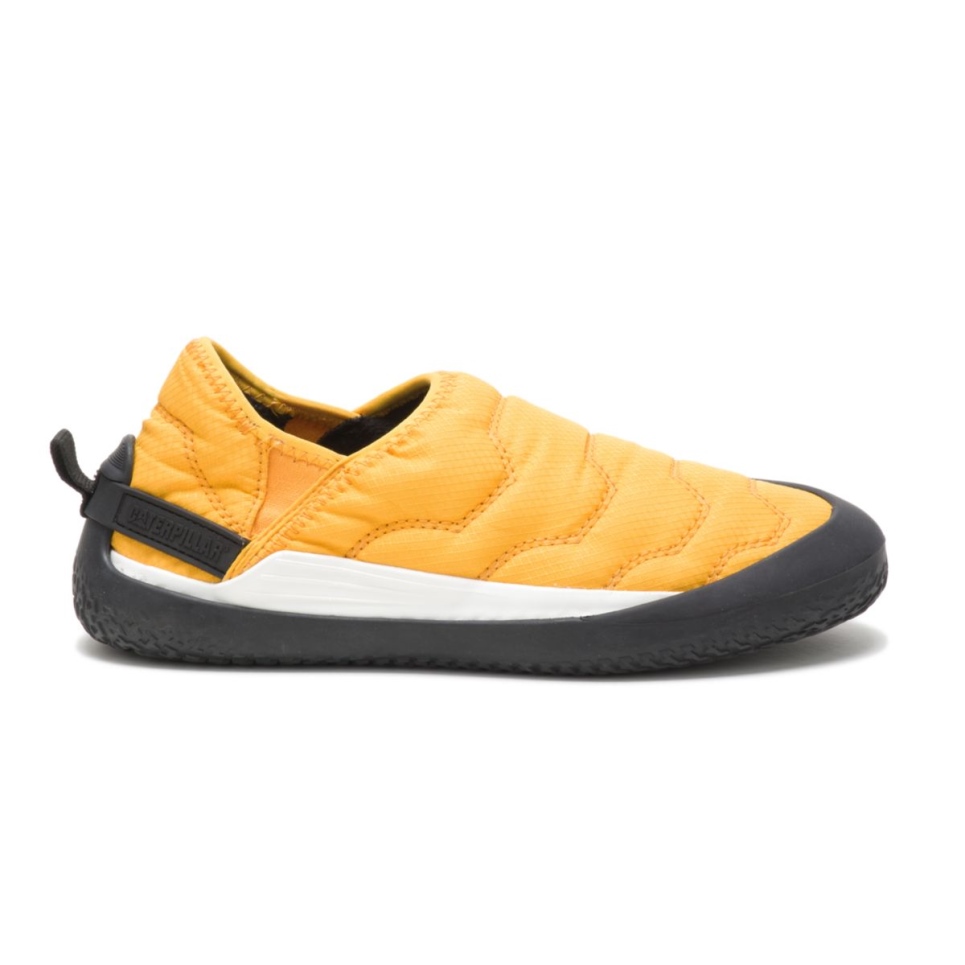 CAT Yellow Crossover Slip On Cat Footwear