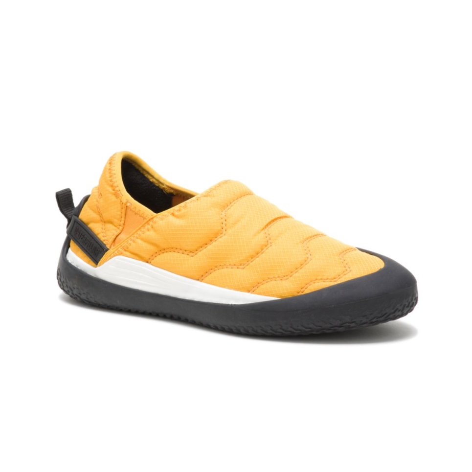CAT Yellow Crossover Slip On Cat Footwear