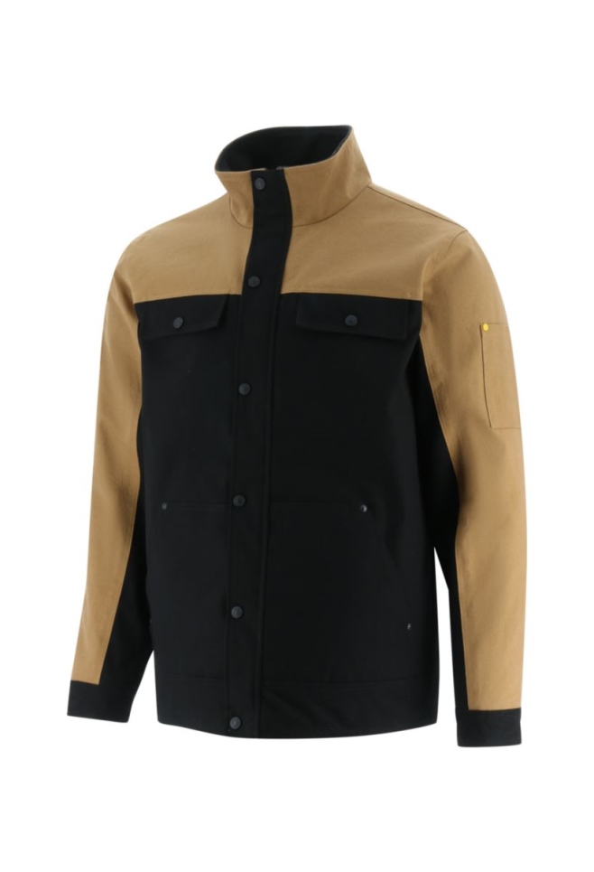 Cat Footwear Black-Brown Men's Insulated Utility Jacket