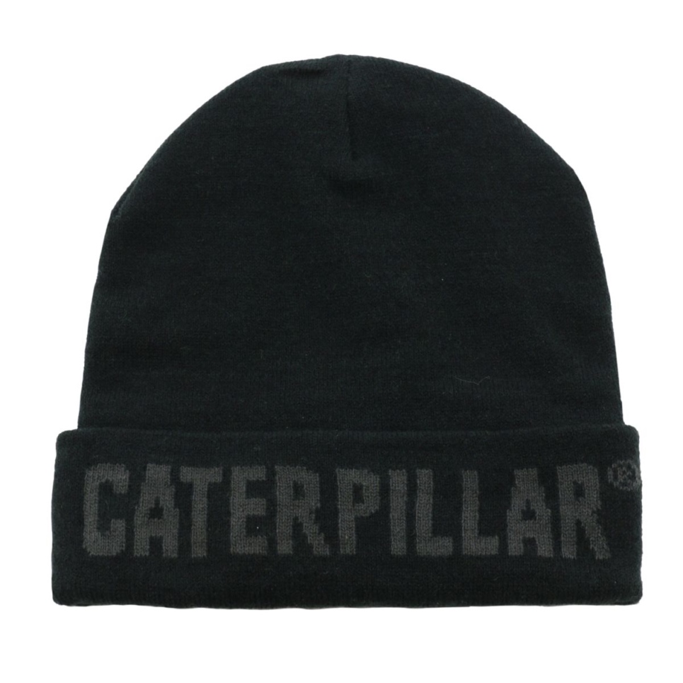 Cat Footwear Black Flashlight Beanie