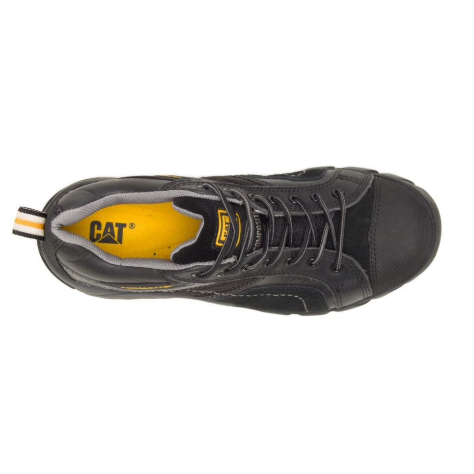Cat Footwear Black Men's Argon Composite Toe Work Shoe