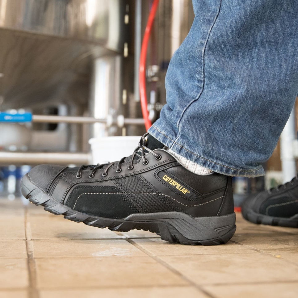 Cat Footwear Black Men's Argon Composite Toe Work Shoe