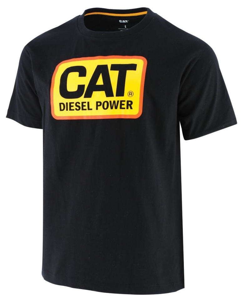 Cat Footwear Black Men's Diesel Power Tee