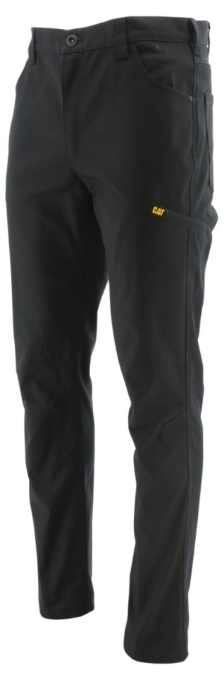 Cat Footwear Black Men's Stretch Canvas Utility Pant