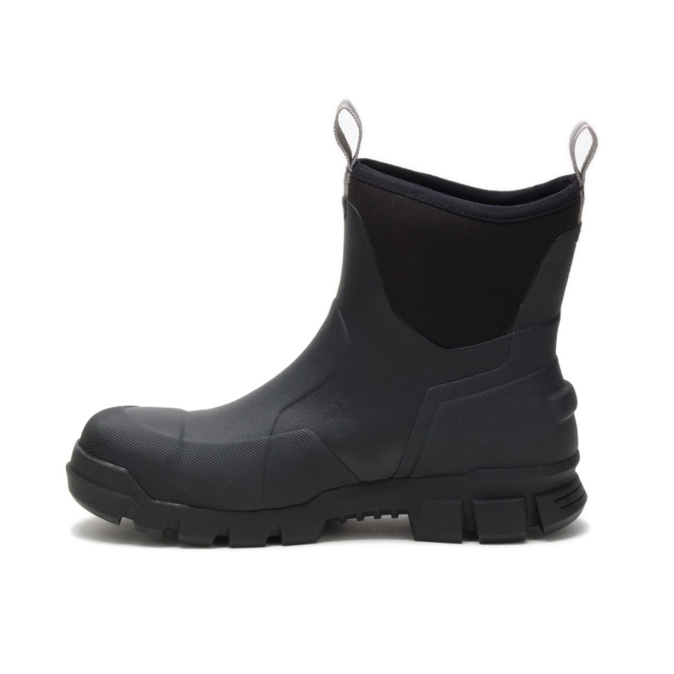 Cat Footwear Black Stormers 6' Boot