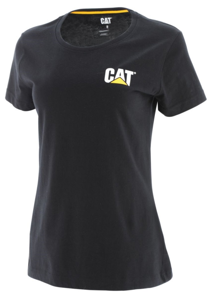 Cat Footwear Black Women's Trademark Tee