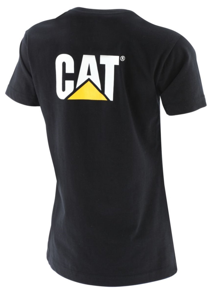 Cat Footwear Black Women's Trademark Tee