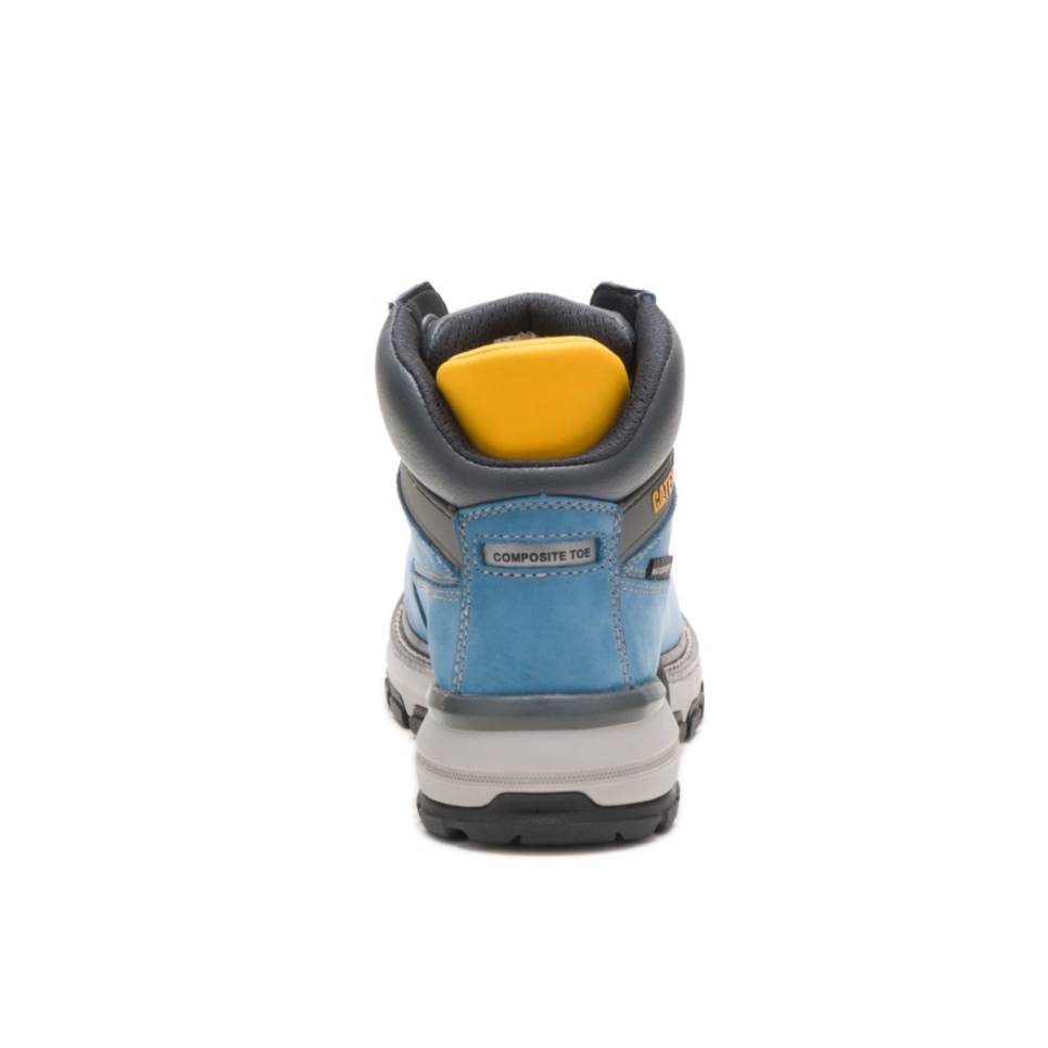 Cat Footwear Blue Heaven Women's Excavator Superlite Waterproof Toe Work Boot