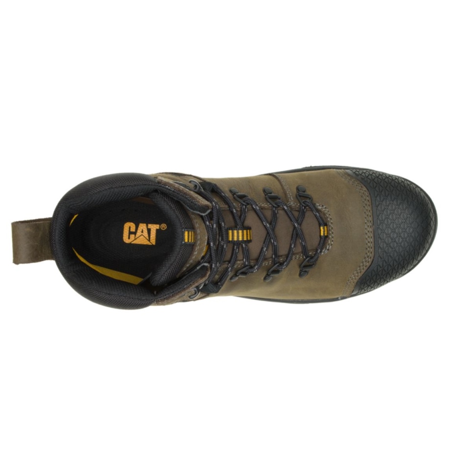 Cat Footwear Boulder Men's Accomplice X Waterproof Steel Toe Work Boot