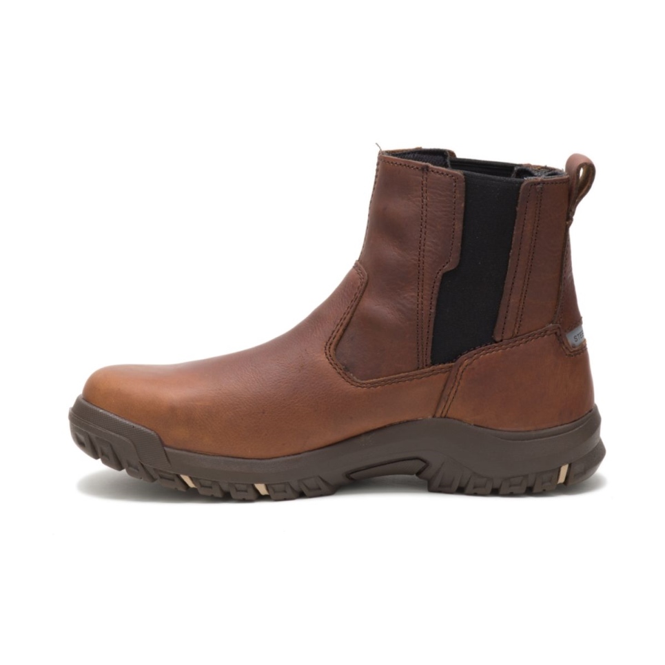 Cat Footwear Butterscotch Women's Abbey Steel Toe Work Boot