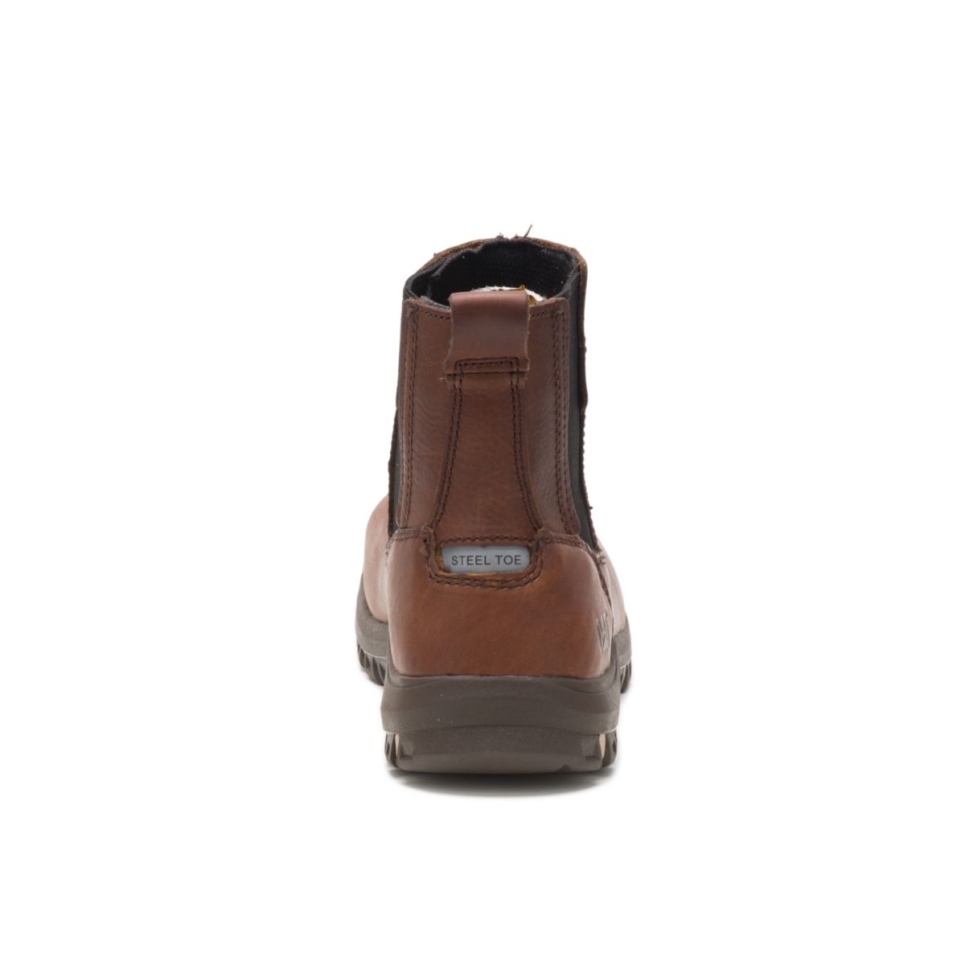 Cat Footwear Butterscotch Women's Abbey Steel Toe Work Boot