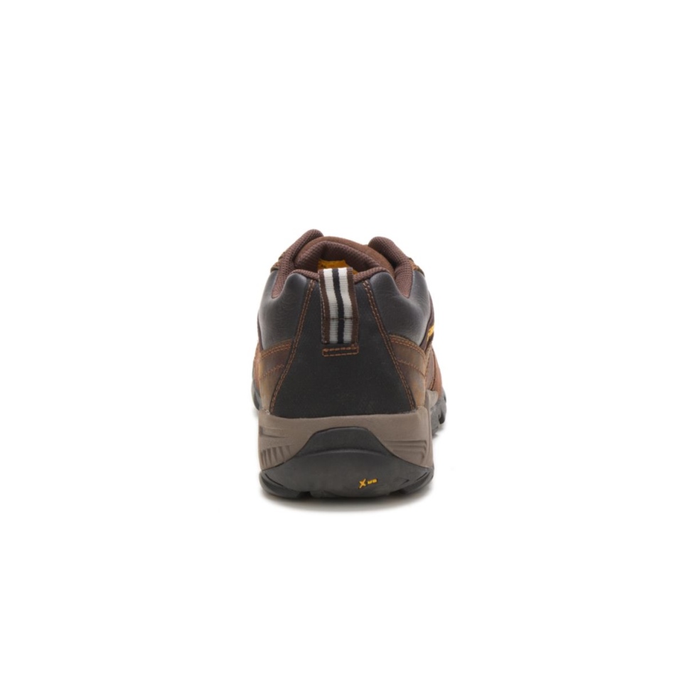 Cat Footwear Dark Brown Men's Argon Composite Toe Work Shoe