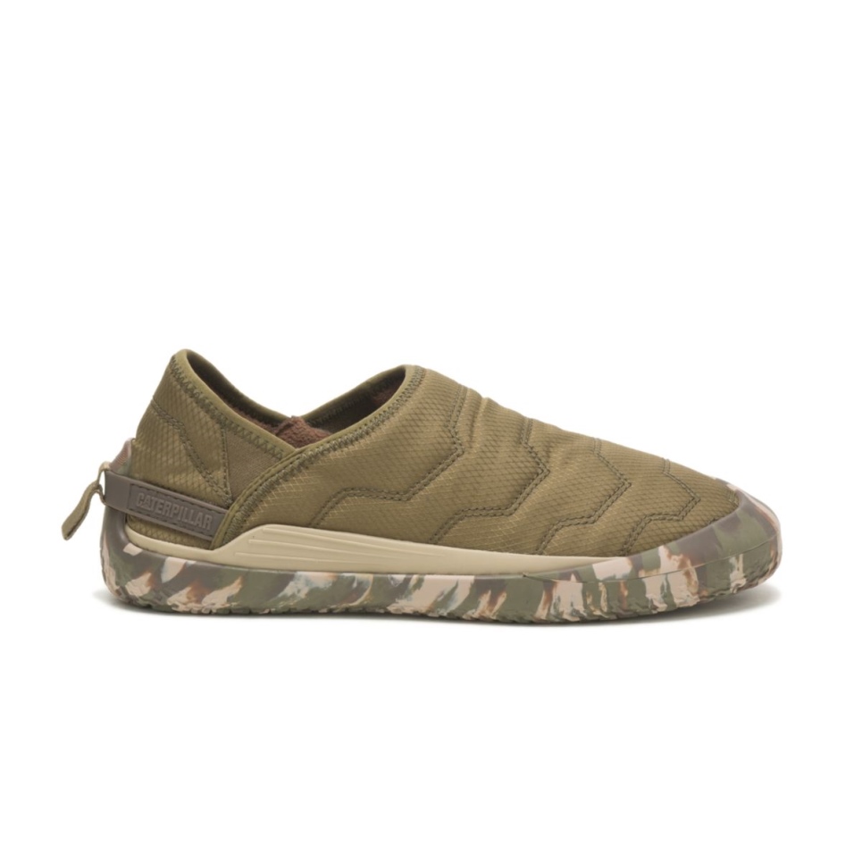 Cat Footwear Dark Olive Crossover Slip On