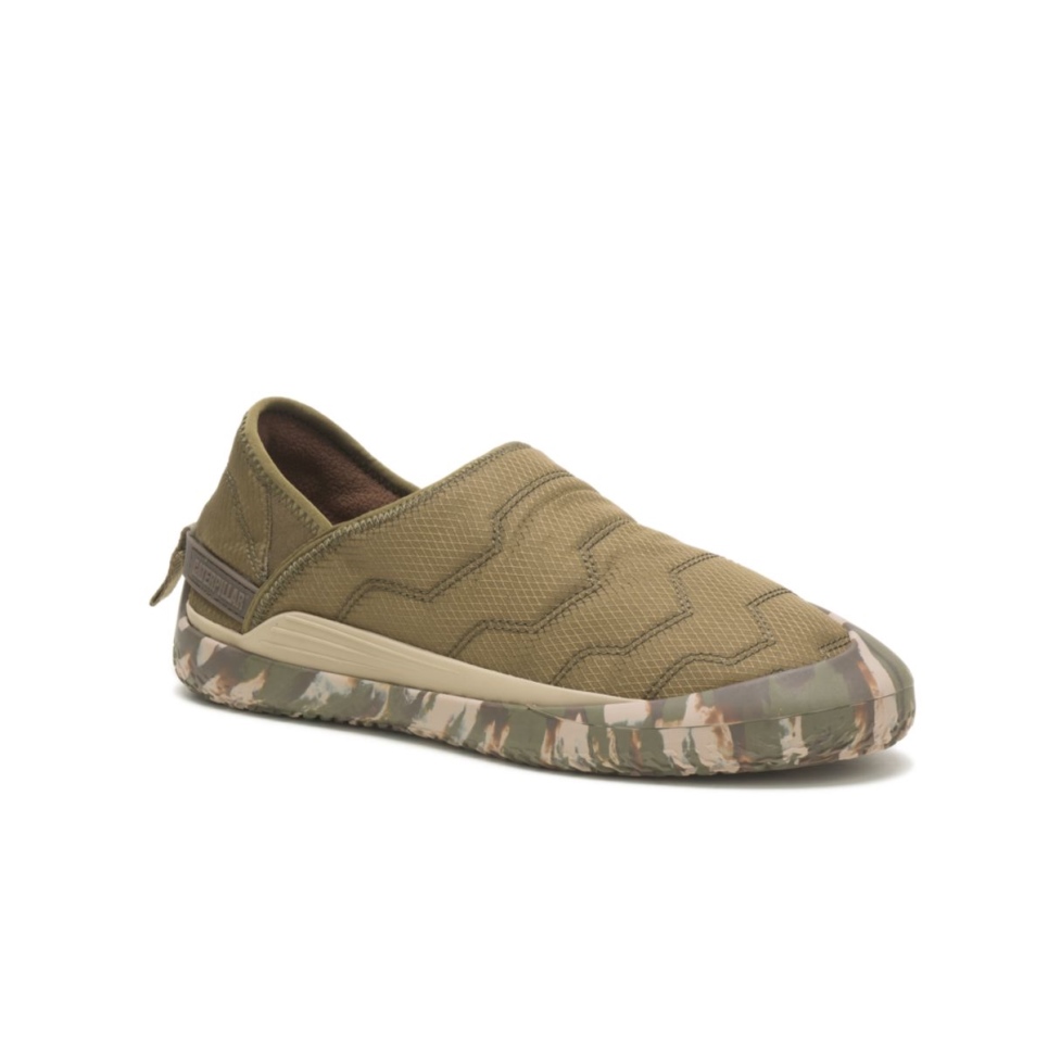 Cat Footwear Dark Olive Crossover Slip On