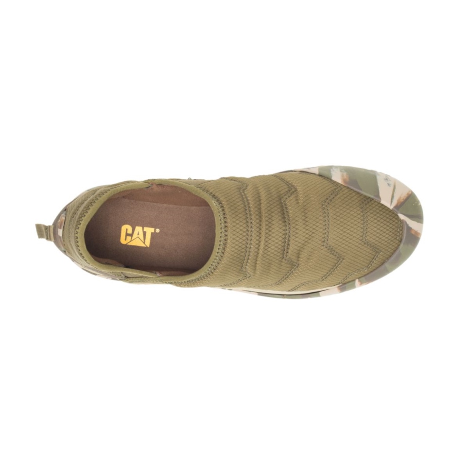 Cat Footwear Dark Olive Crossover Slip On