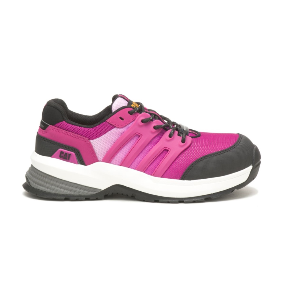 Cat Footwear Festival Fuchsia Women's Streamline 2.0 Composite Toe Work Shoe