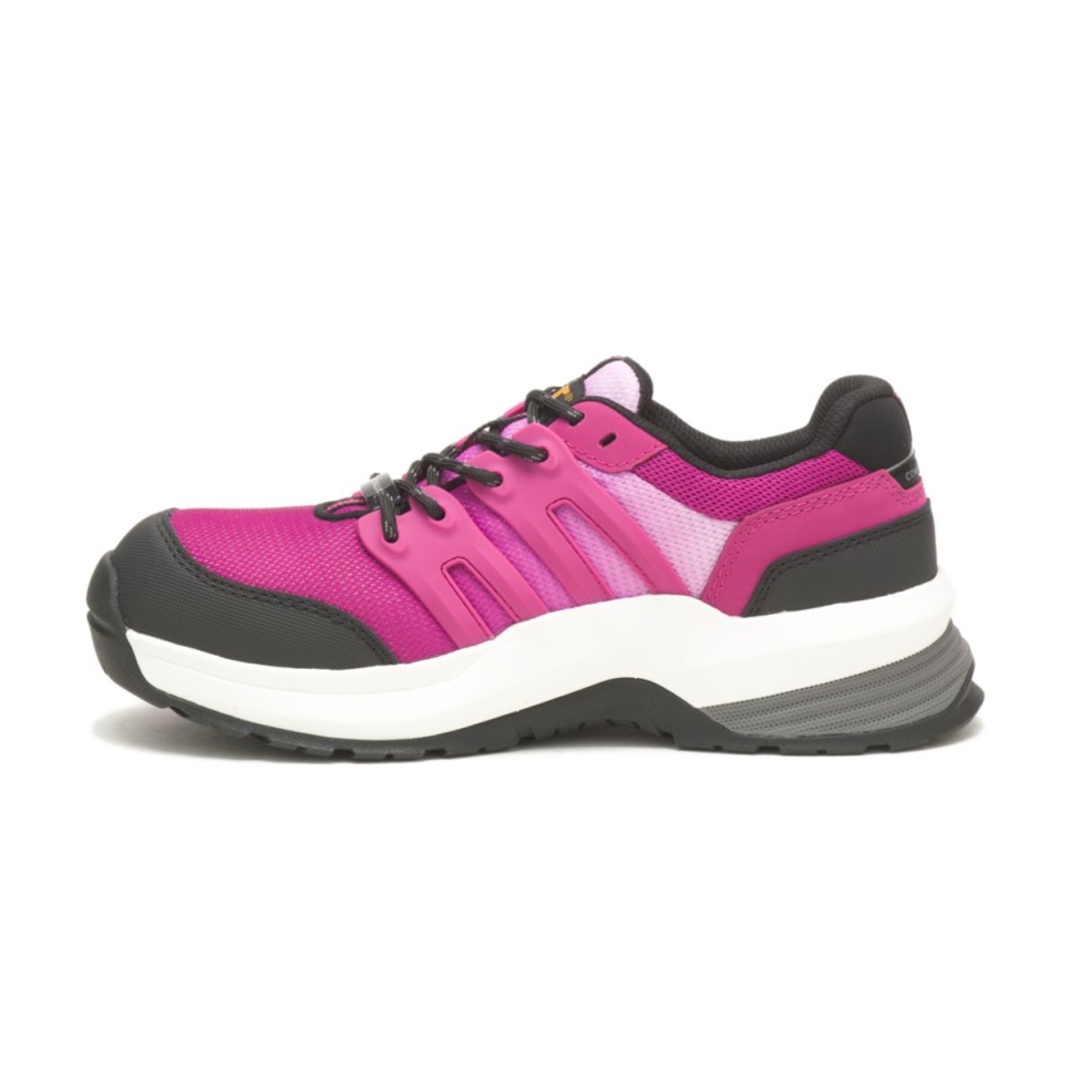 Cat Footwear Festival Fuchsia Women's Streamline 2.0 Composite Toe Work Shoe