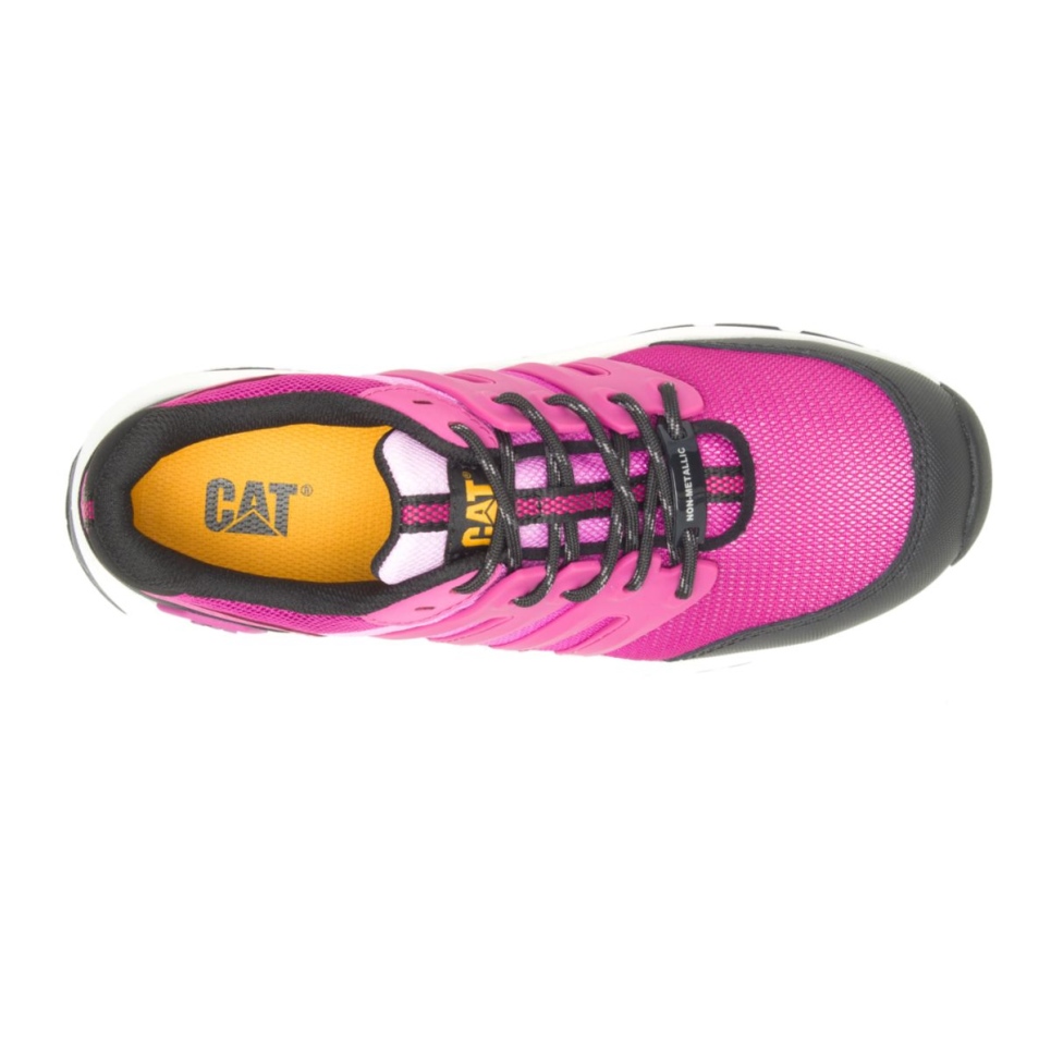 Cat Footwear Festival Fuchsia Women's Streamline 2.0 Composite Toe Work Shoe