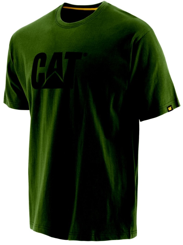 Cat Footwear Green Men's Trademark Tee