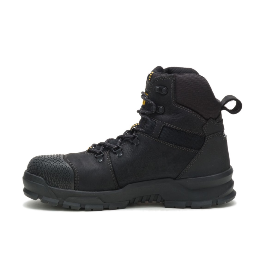 Cat Footwear Men's Accomplice X Waterproof Steel Toe Work Boot Black