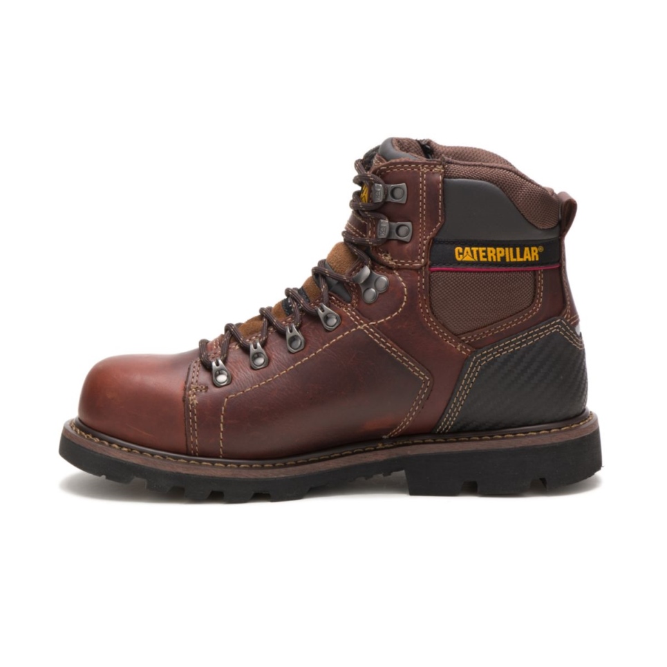 Cat Footwear Men's Alaska 2.0 Steel Toe Work Boot Brown