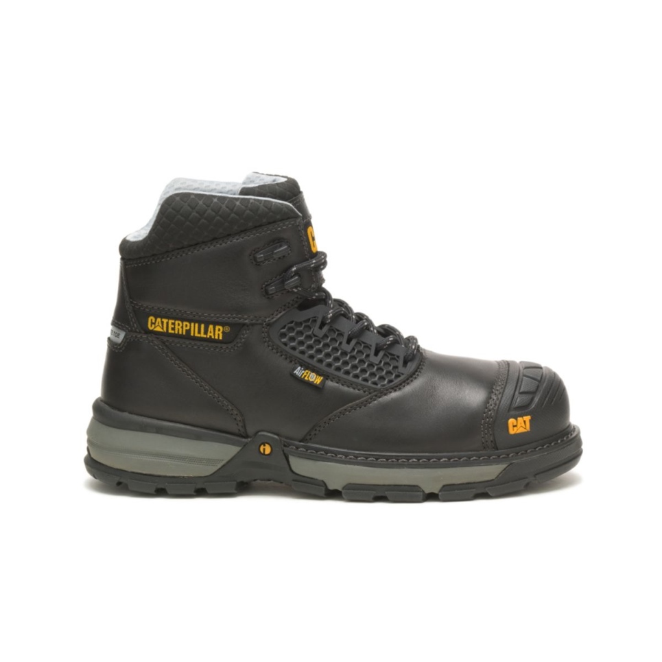 Cat Footwear Men's Excavator Superlite Cool Carbon Composite Toe Work Boot Black