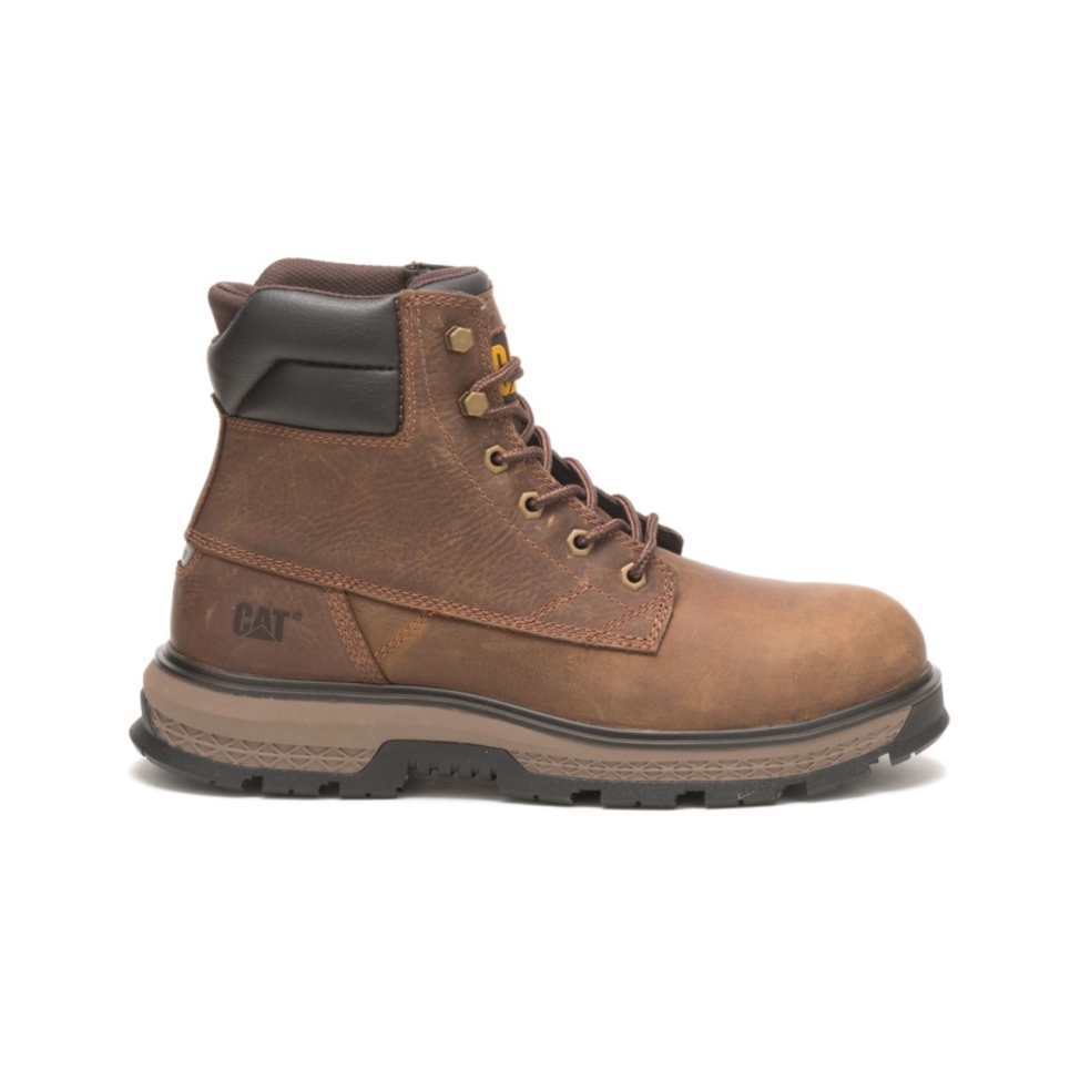 Cat Footwear Men's Exposition 6' Alloy Toe Work Boot Pyramid