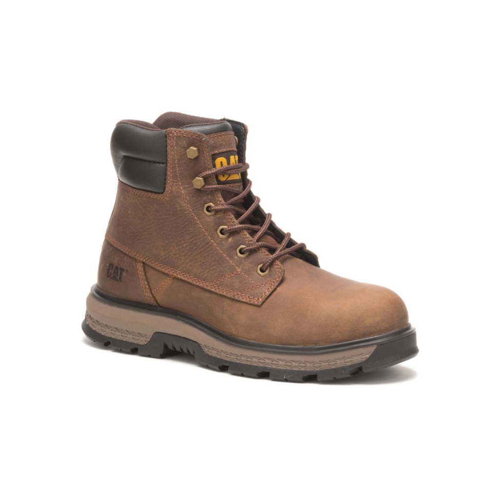 Cat Footwear Men's Exposition 6' Alloy Toe Work Boot Pyramid
