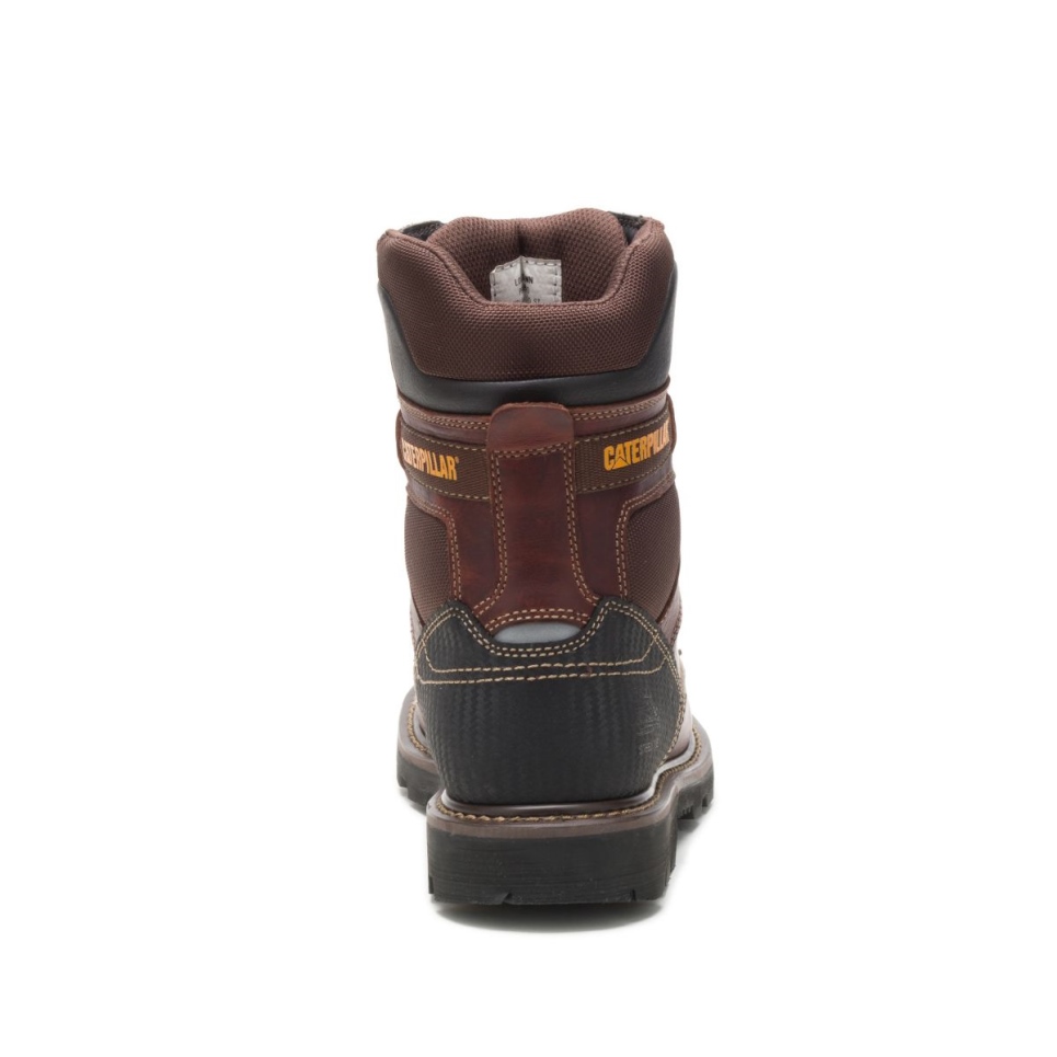 Cat Footwear Men's Indiana 2.0 Steel Toe Work Boot Brown