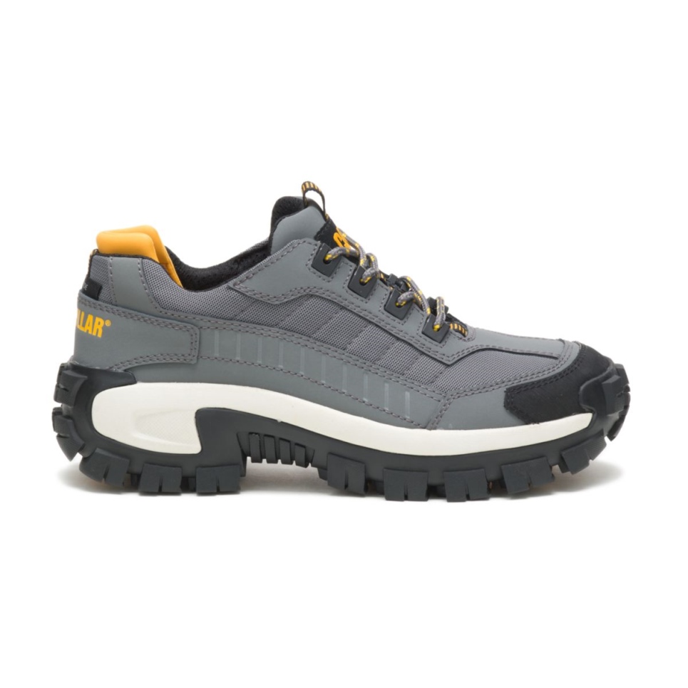 Cat Footwear Men's Invader Steel Toe Work Shoe Gargoyle