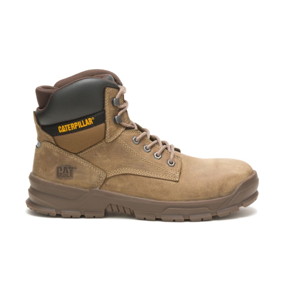 Cat Footwear Men's Mobilize Alloy Toe Work Boot Fossil