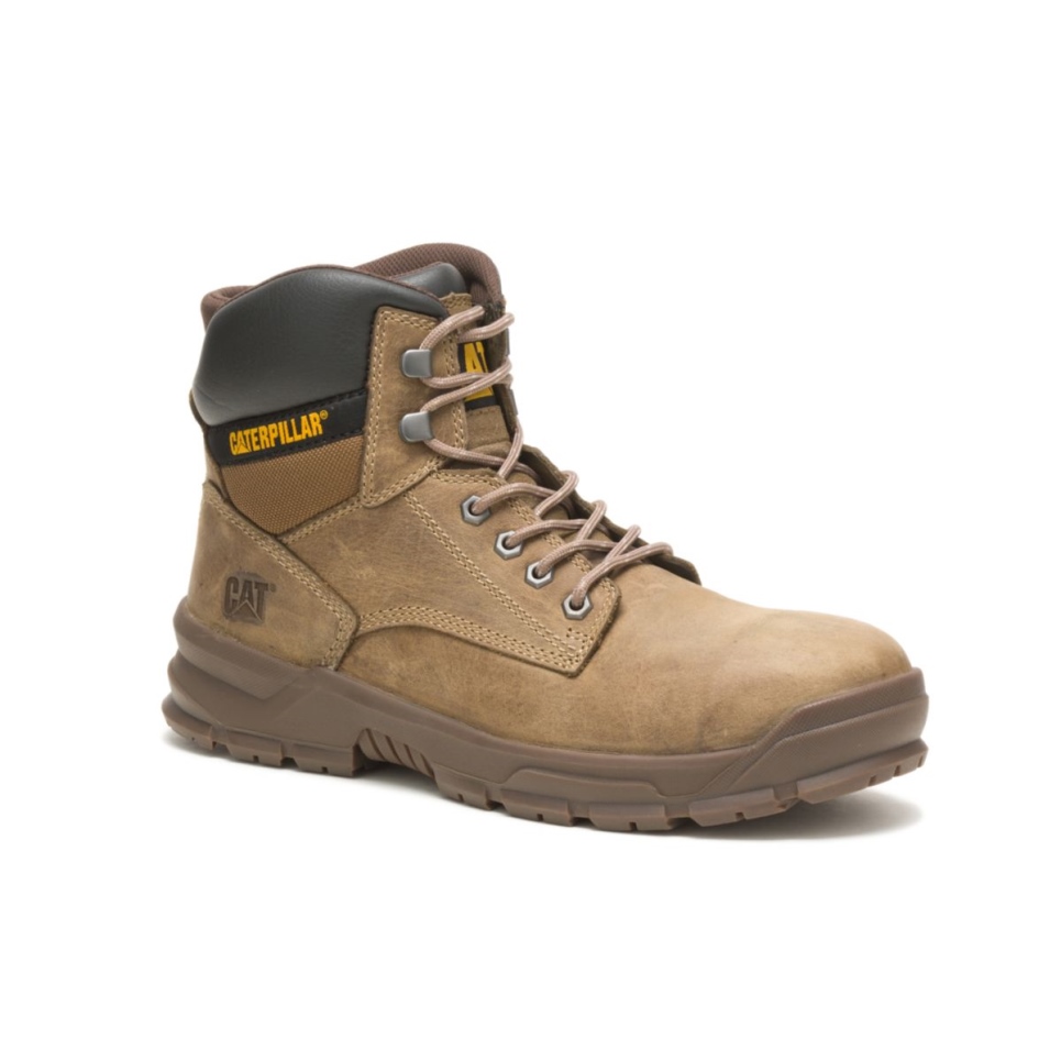 Cat Footwear Men's Mobilize Alloy Toe Work Boot Fossil