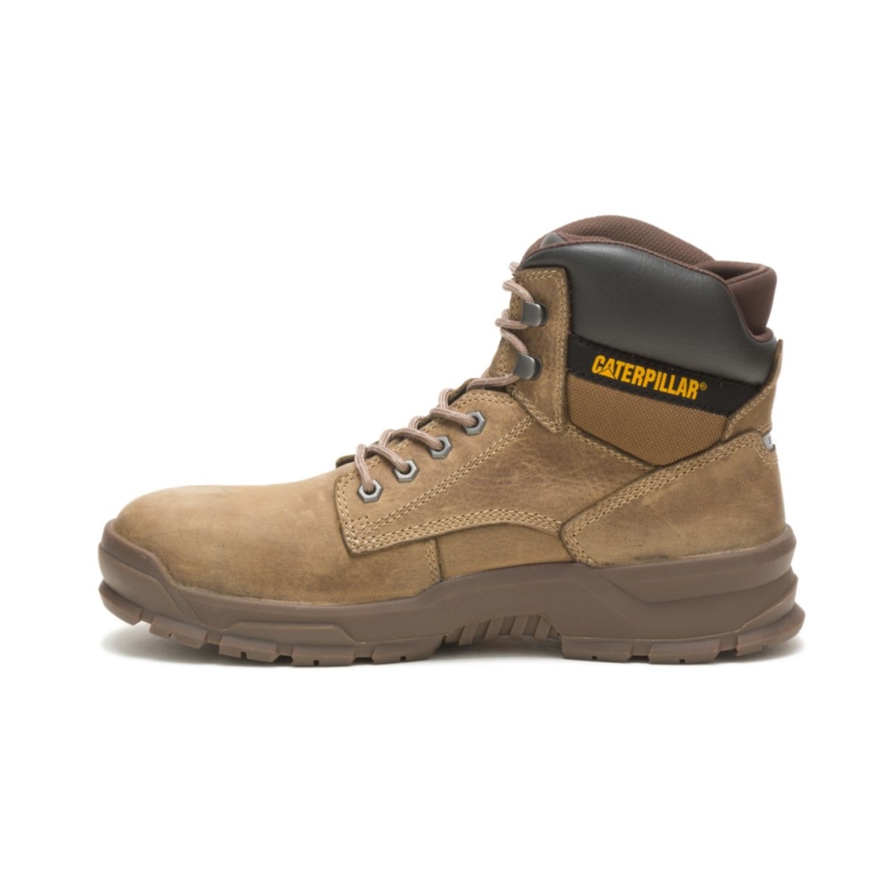 Cat Footwear Men's Mobilize Alloy Toe Work Boot Fossil