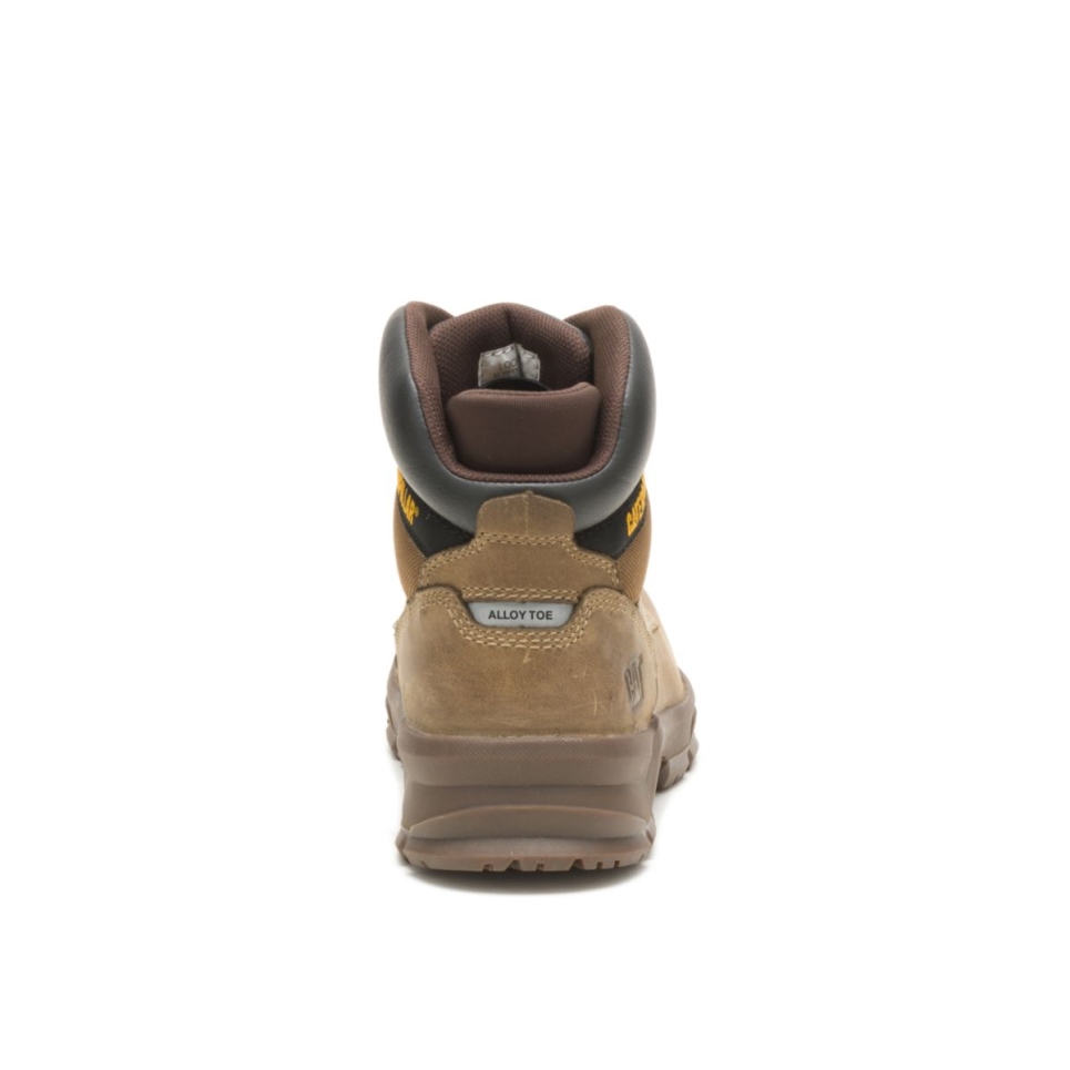 Cat Footwear Men's Mobilize Alloy Toe Work Boot Fossil