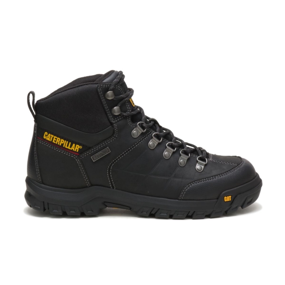 Cat Footwear Men's Threshold Waterproof Work Boot Black