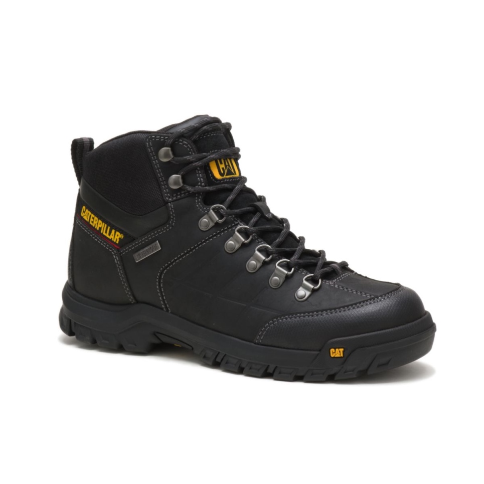 Cat Footwear Men's Threshold Waterproof Work Boot Black