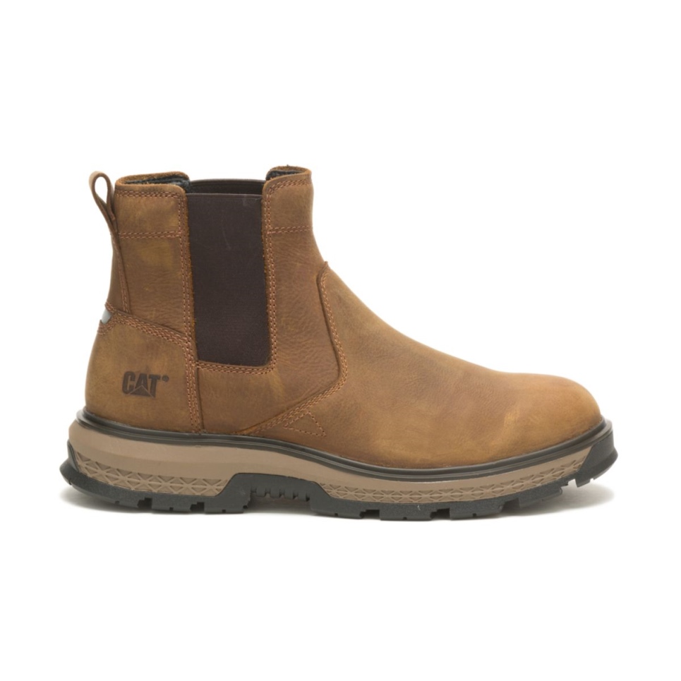 Cat Footwear Pyramid Men's Exposition Chelsea Work Boot
