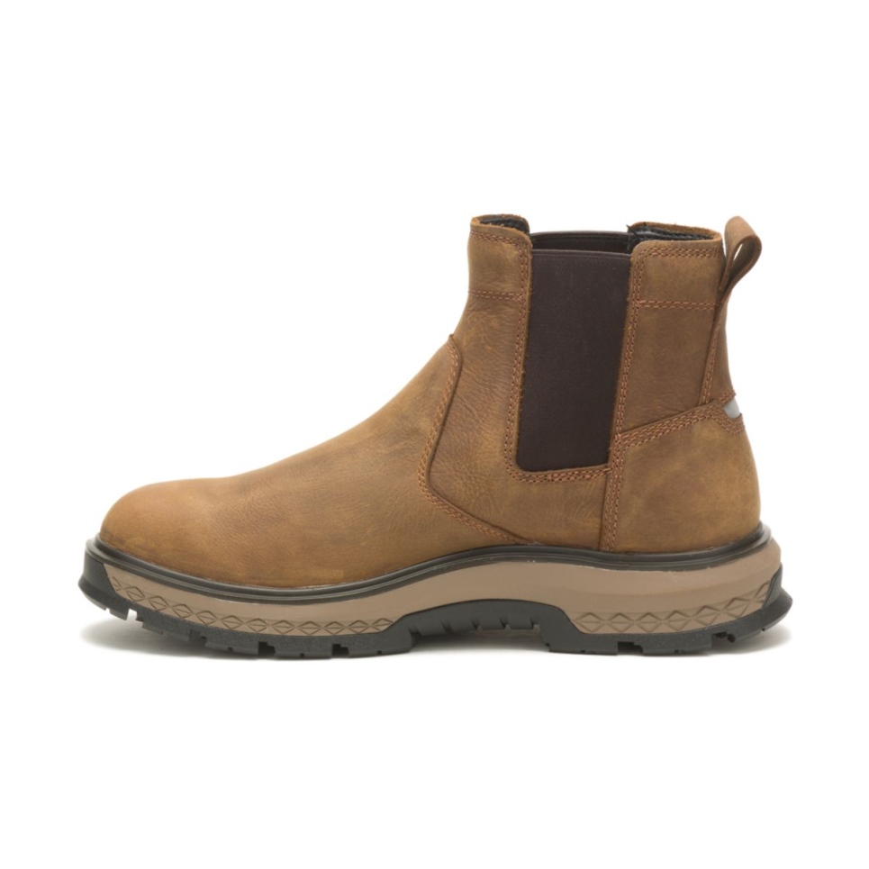 Cat Footwear Pyramid Men's Exposition Chelsea Work Boot