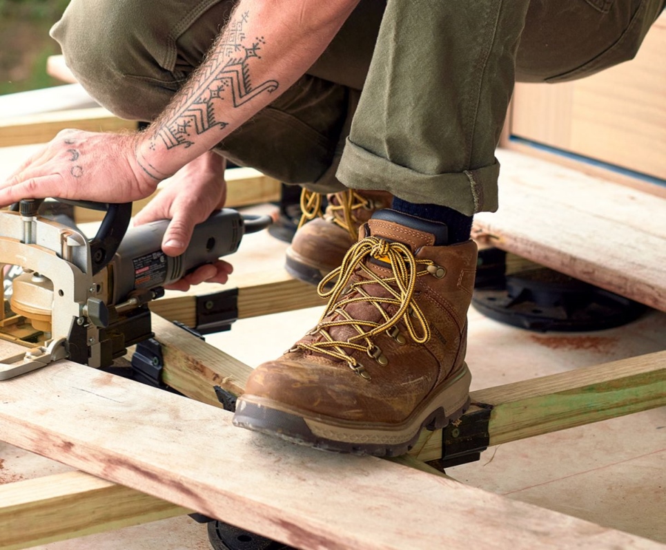 Cat Footwear Pyramid Men's Exposition Hiker Waterproof Work Boot