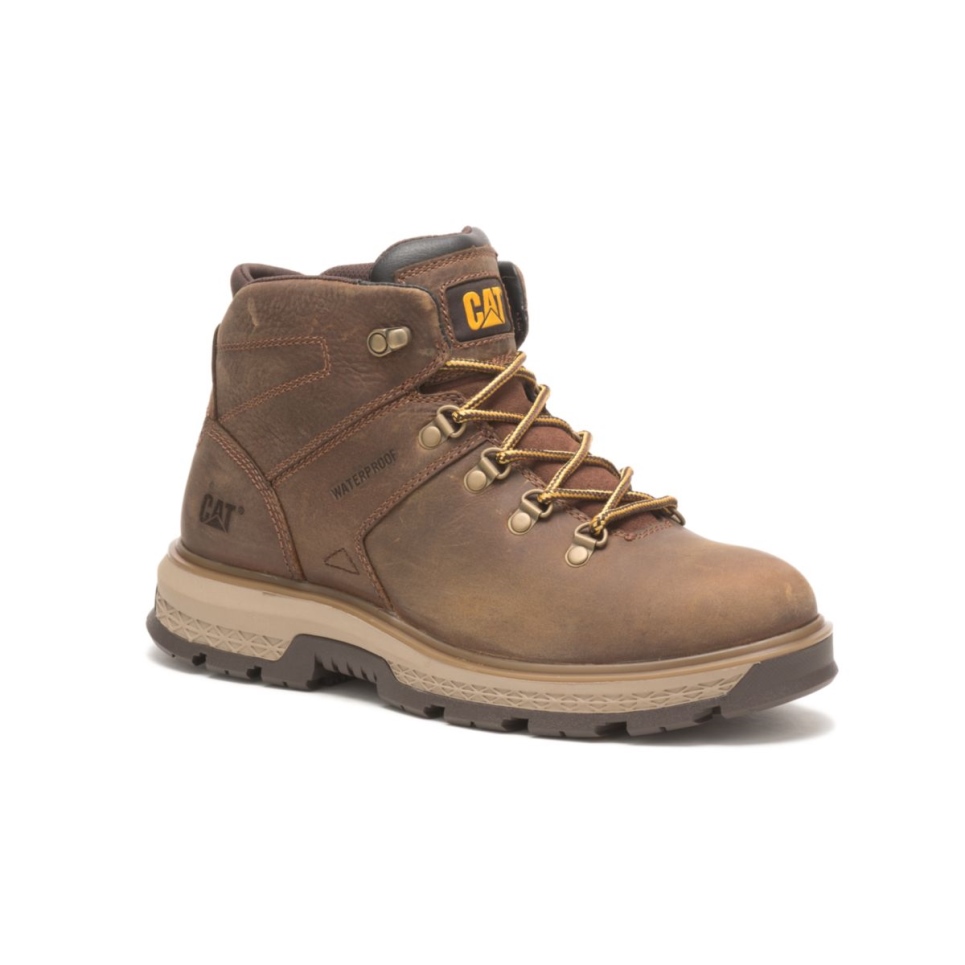 Cat Footwear Pyramid Men's Exposition Hiker Waterproof Work Boot