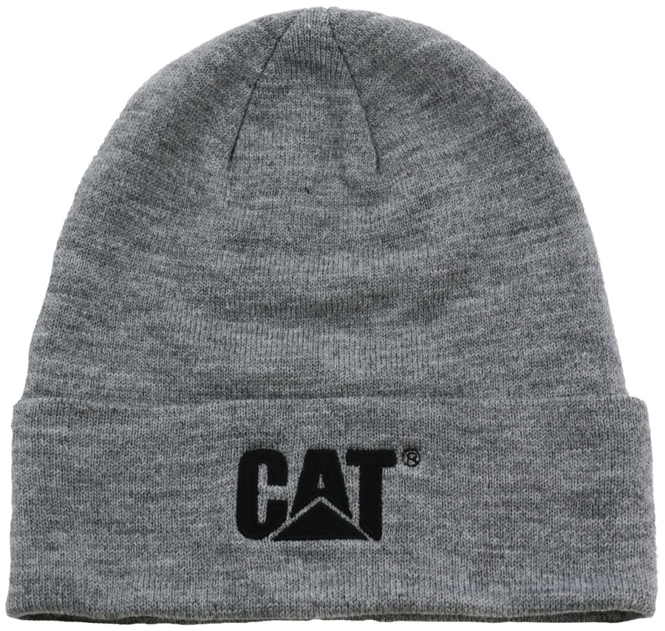 Cat Footwear Trademark Cuff Beanie Grey