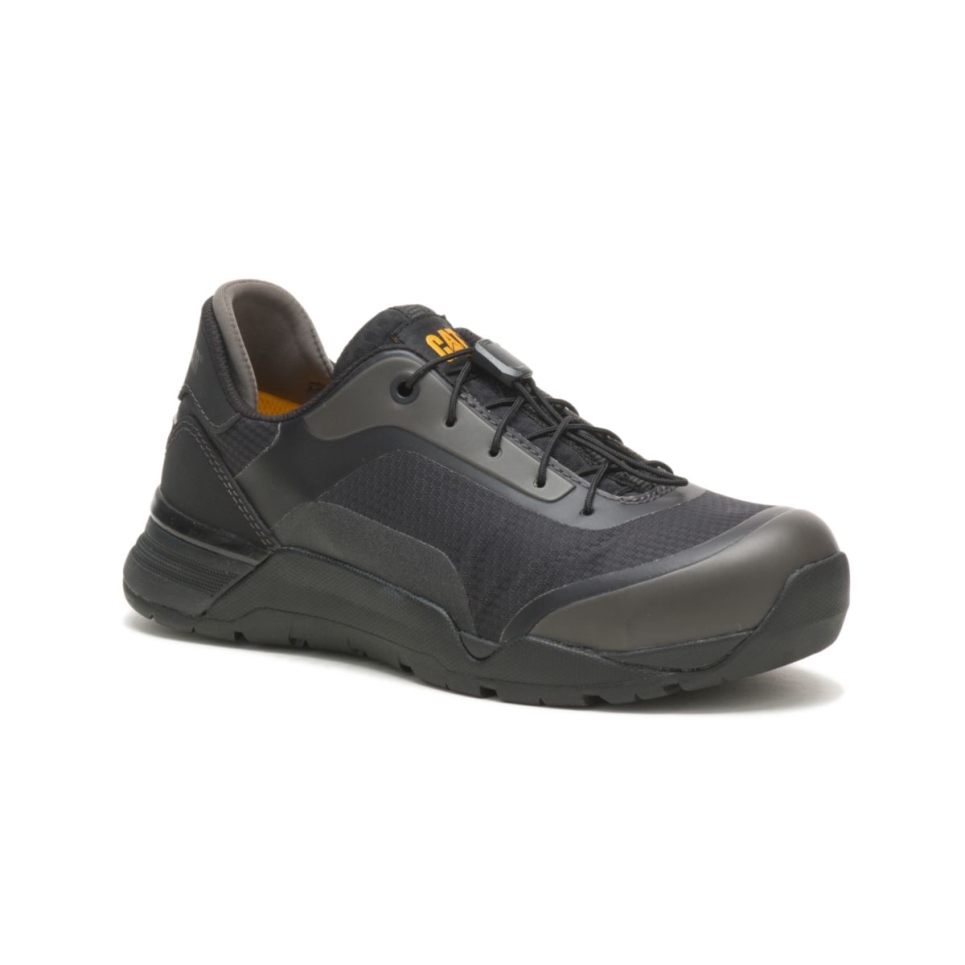 Cat Footwear Women's Elapse Alloy Toe Work Shoe Black